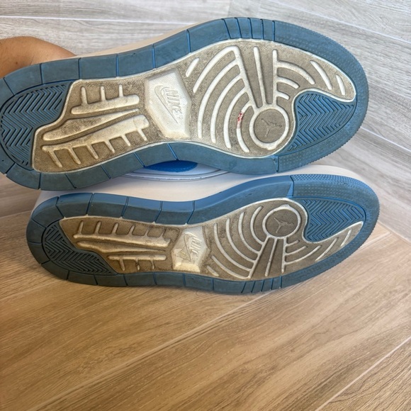 💙🤍 Nike Air Jordan 1 Low elevate platform white university blue UNC shoes - Picture 4 of 12